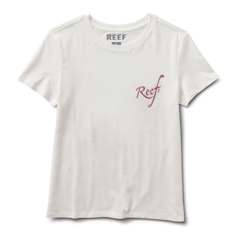 Reef Womens Flower Classic Graphic T-Shirt, NWT